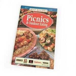 PICNICS & Outdoor Eating Cookbook: Best Recipes WPS 37530 No 53 Rare HTF Promo